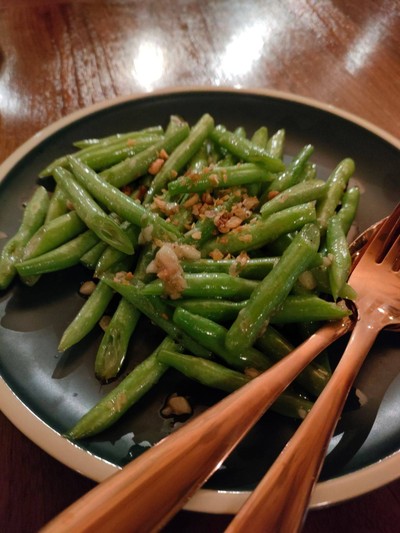 ผัดถั่วแขก