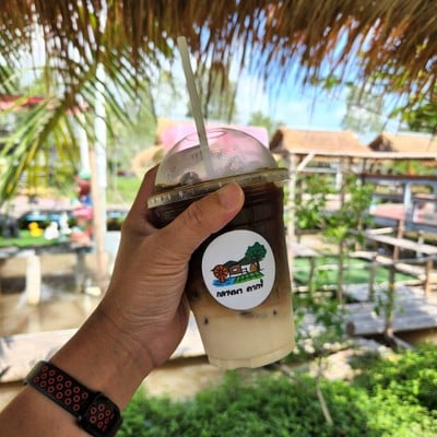 เมนูของร้าน กลางนาcafe'