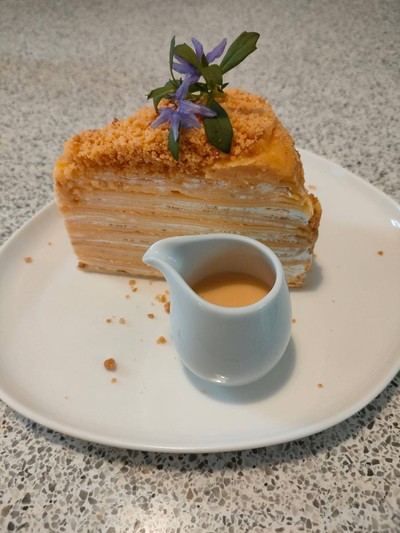 เครปเค้กไข่เค็ม