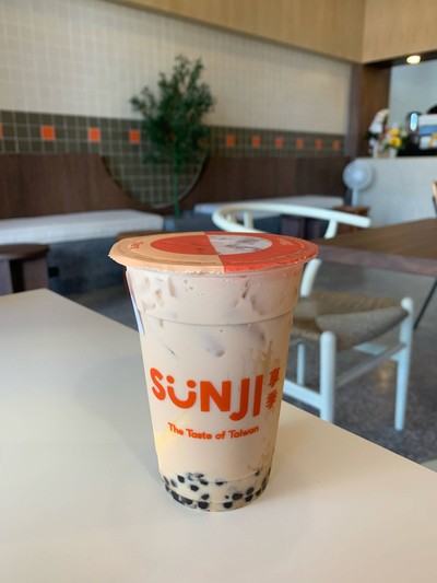 ชานมพุดดิ้ง+ไข่มุก