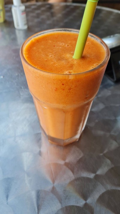 Strawberry Banana Orange Smoothie