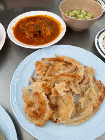 โรตีแกงไก่