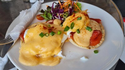 Salmon Egg Benedict