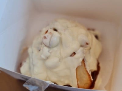 White Chocolate Macadamia Croissant