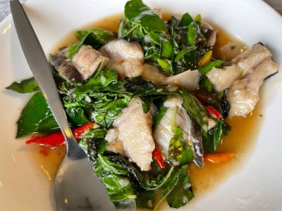 ปลาคังผัดฉ่า