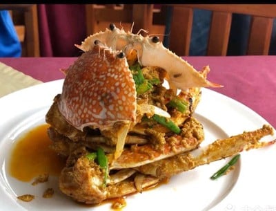 ปูผัดผงกะหรี่