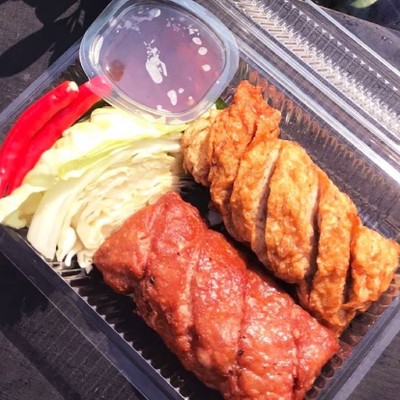 แหนมทอด2ชิ้น