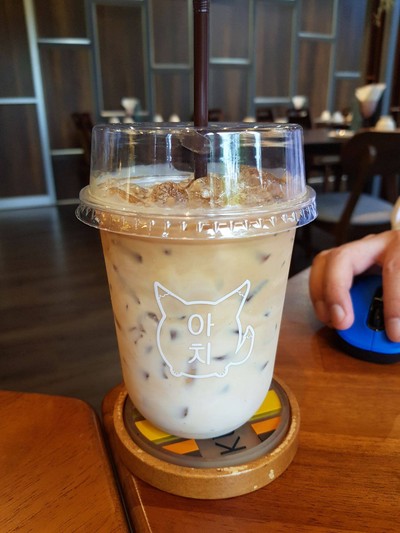 ลาเต้เย็น