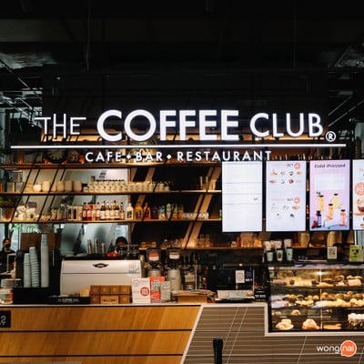 หน้าร้าน The Coffee Club สามย่านมิตรทาวน์