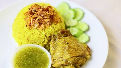 [อร่อยซ่ากับโค้ก] ข้าวหมกไก่อบกะทิ(สูตรเฉพาะไม่แห้งฝืดคอแน่่นอน) +  โค้ก ออริจินัล (ขวด)