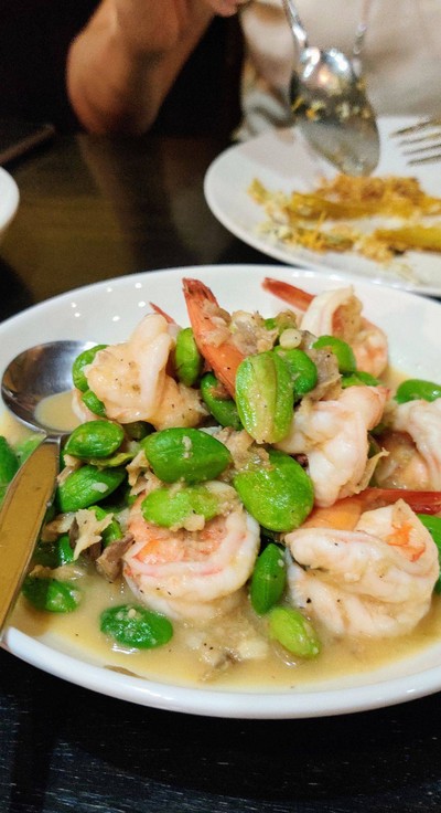 สะตอผัดกุ้ง