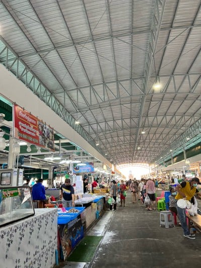 บรรยากาศ สะพานปลาอ่างศิลา