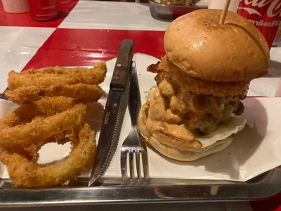 set double beef burger