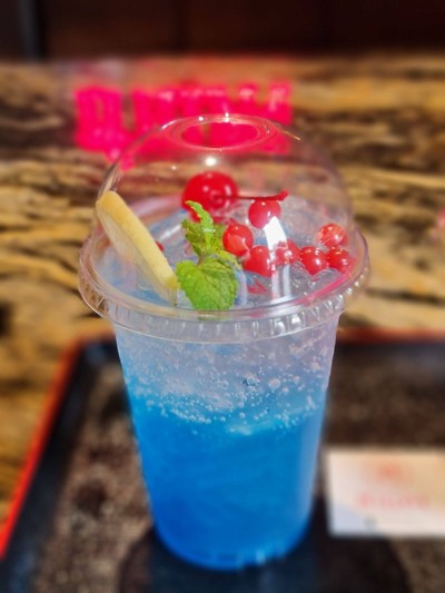 Iced Lemon Soda