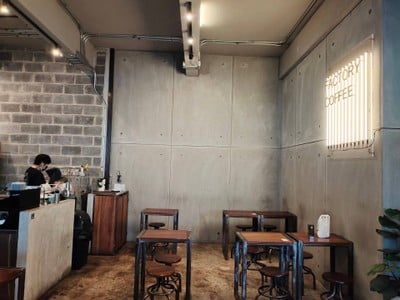 บรรยากาศ Factory Coffee - BKK พญาไท