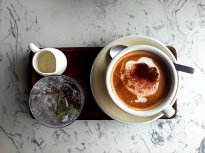 เมนูของร้าน ณ ปทุม คาเฟ่ (รถไฟจิ๋วนั่งชมชิม) ณ ปทุม คาเฟ่