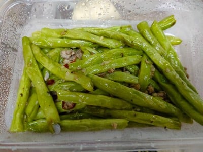 ถั่วแขกผัดแห้ง