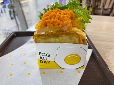 กุ้ง ไข่กุ้งมาโย และ ไข่กวน 