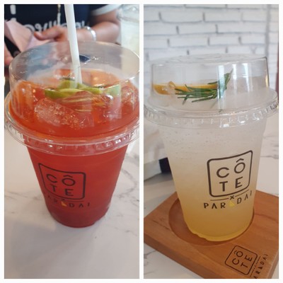 Honey lemon sparkling