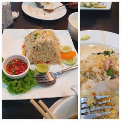 ข้าวผัดแหนม