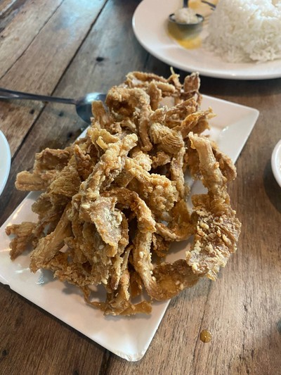 เห็ดทอดงา