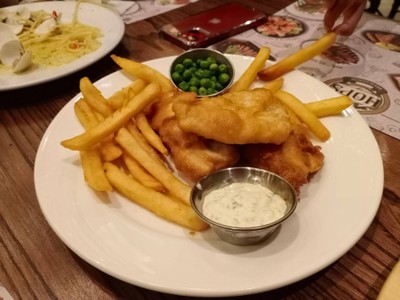 ปลาทอดและเฟรนฟราย