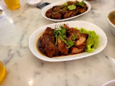 Braised Pork Belly and Large Int