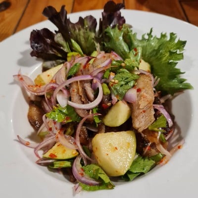 เมนูของร้าน บ้านพ่อ สุพรรณบุรี