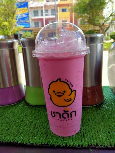 นมเย็น ( ชมพู่ )