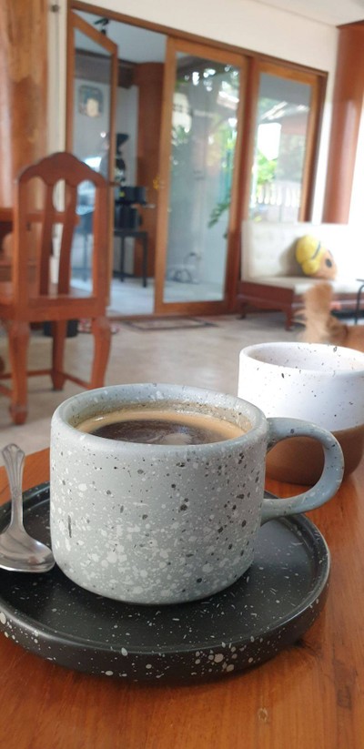 อเมริกาโน่ร้อน (เมล็ดคั่วอ่อน)