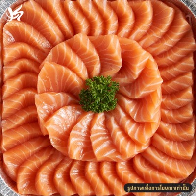 Salmon Sashimi 800 g  แซลมอนซาชิมิ 800 กรัม