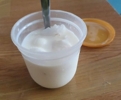 พุดดิ้งมะพร้าวอ่อน