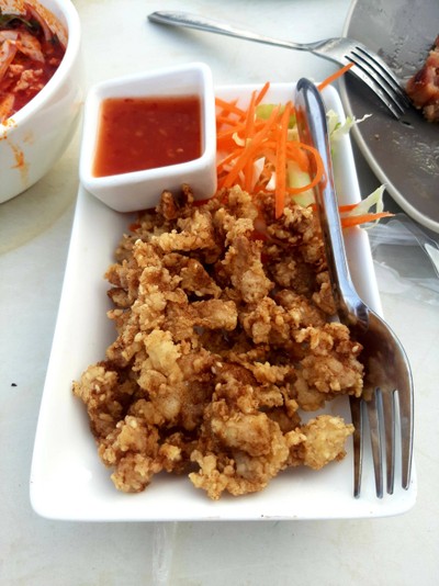 เอ็นข้อไก่ทอด