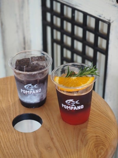 Pompano cafe หัวลำโพง