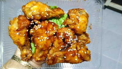 ไก่ทอดซอสเกาหลี