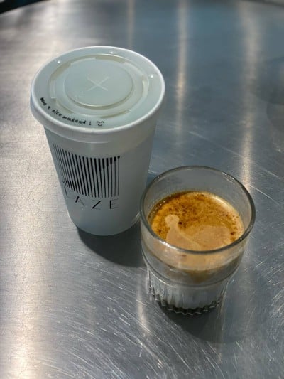 เมนูของร้าน Laze