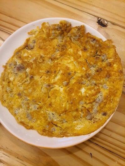 ไข่เจียวหมูสับ