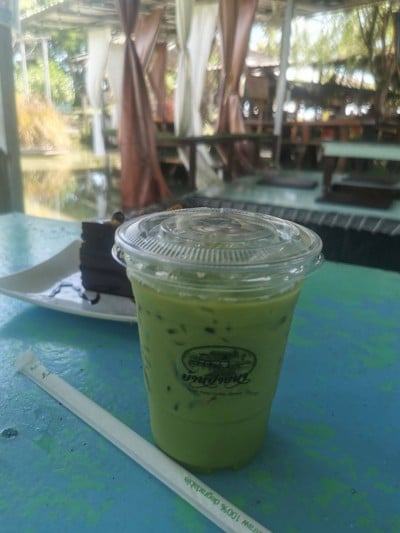 ชาเขียวนมสด (เย็น)