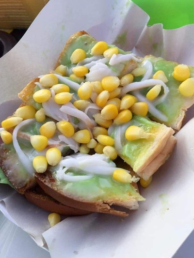 สังขยาใบเตย ข้าวโพดมะพร้าวอ่อน