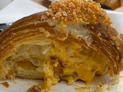 Salt Egg Lava Croissant