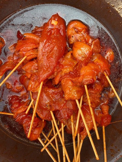 ไก่ย่างผสมร้อนๆๆ