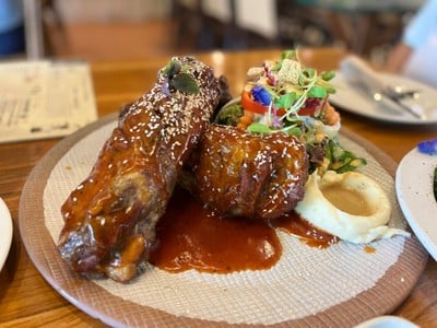 เมนูของร้าน สวนผัก โอ้กะจู๋ สันทราย