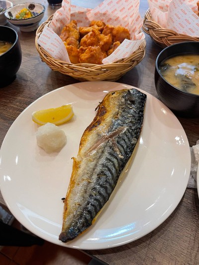 ปลาซาบะย่าง