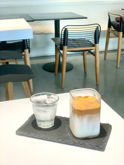 เมนูของร้าน Invisible coffee room