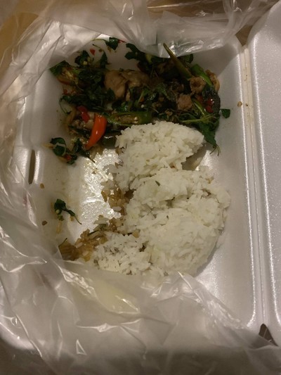 ข้าวกะเพรา(ไก่)