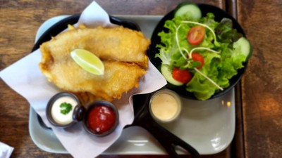 Fish&Chips x Salad