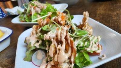 Soft Shell Crab Salad