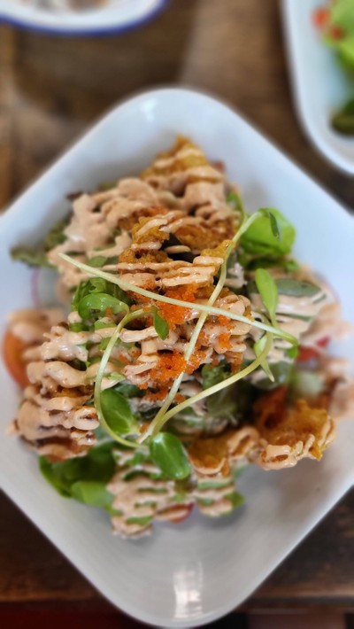 Soft Shell Crab Salad
