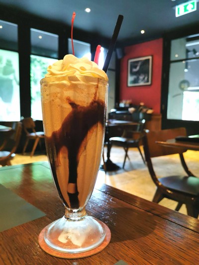 Chocolate and Banana Milkshake