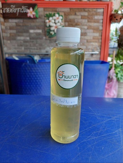น้ำใบเตยผสมหญ้าหวาน0%(ไม่มีน้ำตาล)250ml
